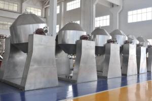 Quality SUS304 SUS316L Industrial Mixer Machines Double Cone Rotary Vacuum Dryer wholesale