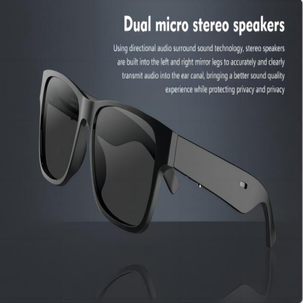 Wireless Music Bluetooth Video Sunglasses Anti Blue Ray Lenses Connect With