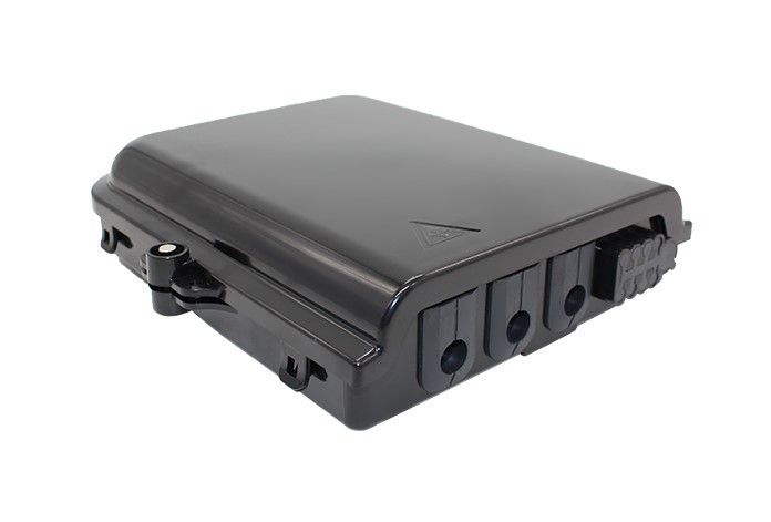 Space Saving Fiber Optic Closure 8 Core FTTH Terminal Box IP65