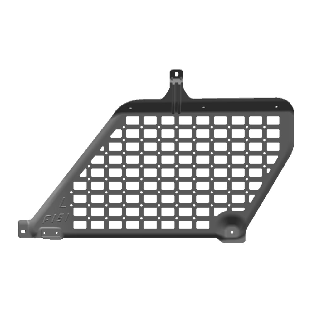 Aluminum-magnesium alloy rear window panel for Prado fj150