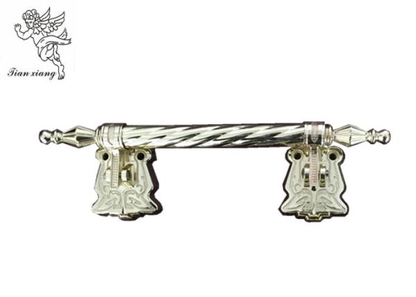 Metal Casket Swing Handle Zinc Alloy Material Strong Coffin Hardware European
