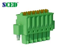Quality Plug - in Terminal Block Pitch 3.50mm 300V 8A 2P - 20P Plug Female Sockets wholesale