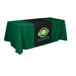 Oxford Fabric Trade Show Tablecloth Fire Resistance PU Coating Throw Style