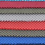 Anti - Static Polyester Air Mesh Fabric For Sports Shoes / Suitcases Free Sample