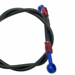 4000psi 25 Colors Stainless Steel Braided Ptfe Brake Line Assembly With Brake
