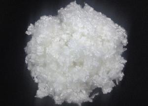 Quality 15D X 64MM Hollow Conjugated Siliconized Polyester Fiber For Yarn Spinning wholesale