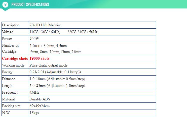 Effective 3D hifu face lifting machine/11 lines 3d hifu wrinkle removal machine for sell
