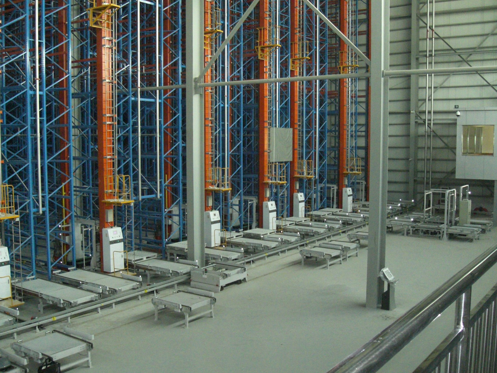 Warehouse Large Scale Racking 10 Years Warranty / Durable Steel Pallet Racking