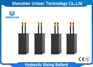 Quality Heavy Duty Traffic Control Automatic Rising Bollards Hydraulic Bollards For Security wholesale