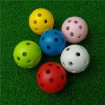 hollow practice golf ball ， hole hole plastic golf ball ， golf ball , golf balls