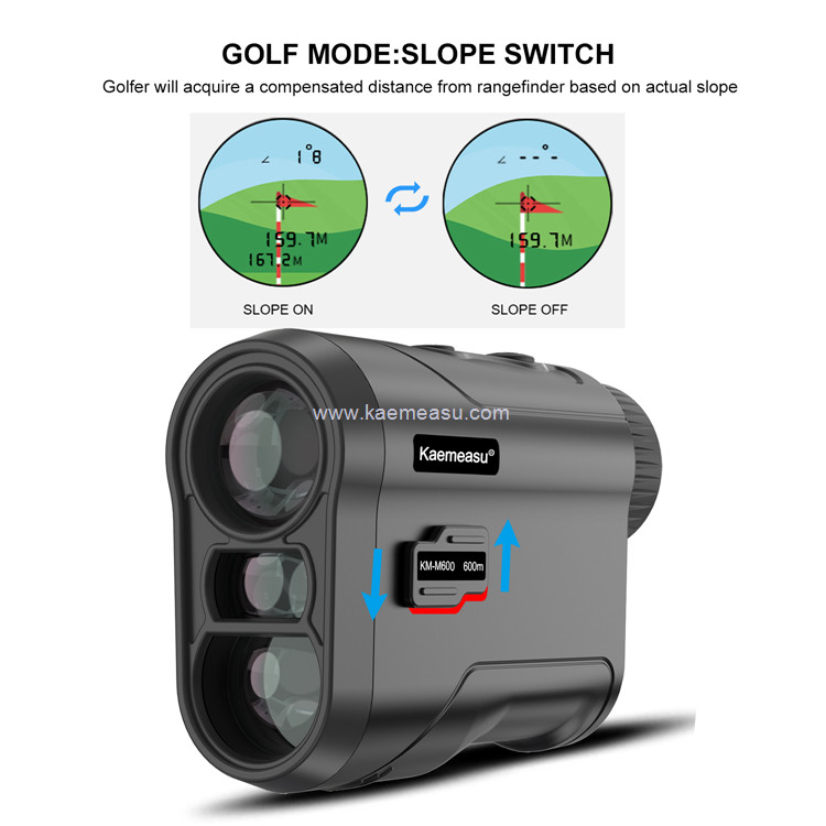 kaemeasu High Accuracy Range Finder Distance Meter CR2 Battery Model Multifunctional Telescope M450