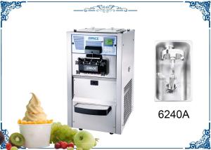 Quality Commercial Soft Serve Ice Cream And Yogurt Maker With Air Pump Twin Twist Flavor wholesale