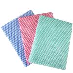 Chemical Bond Disposable Cleaning Wipes Diamond Pattern Multiscene