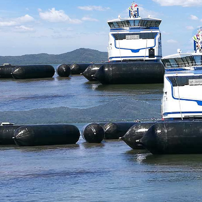 Airbag Launching Ship Inflatable Rolling Rubber Airbag For Oil Tanker Launching