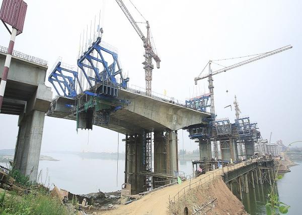 Cheap Easy Install Bridge Formwork Systems For Road Bridges / Railway Bridges for sale