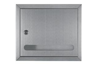 Quality Stainless steel Silver Color Bathroom Stainless Steel Toilet Roll Tissue Holder bathroom paper dispenser wholesale