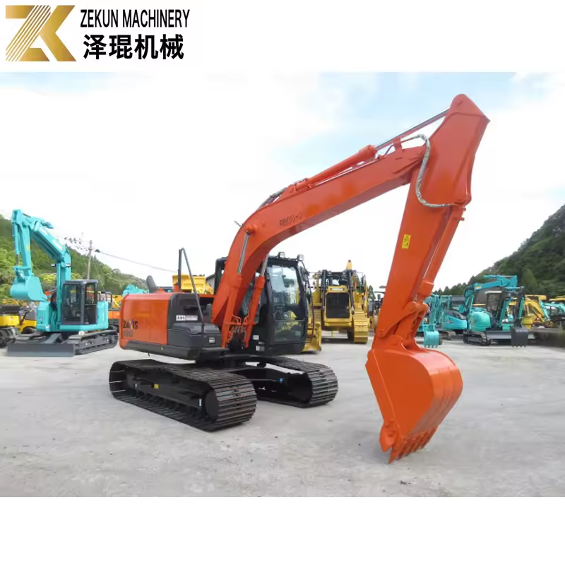 Stable Performance Used Hitachi Zaxis 120 Excavator with 66kw Power and Radiator
