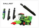 Dual Acting Chrome Hydraulic Cylinder Piston Type for Agricultural Dump Truck