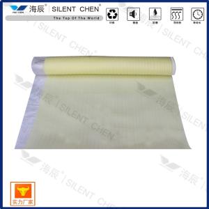 Quality 20 Kg/Cbm Noise Reduction EPE Underlay Roll With PE Film wholesale
