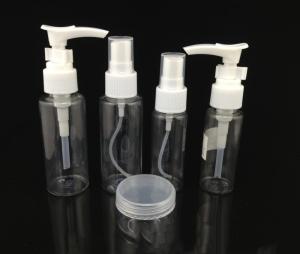 Quality Spillproof Sprayer Pump PET 10g 5ml Travel Cosmetic Containers wholesale