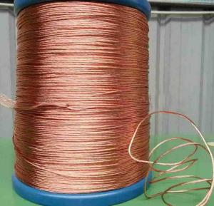 Quality PET PEN PI High Frequency Litz Wire Thermal Class 130 - 240℃ For Transformers wholesale