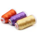 4000 Yard 120d/2 100% Polyester Filament Yarn 40s/2 for Embroidery Machine Boho