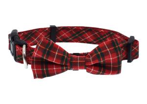 Quality Small Medium Nylon Clip Nylon Dog Collars And Lead Leash With Butterfly Knot wholesale