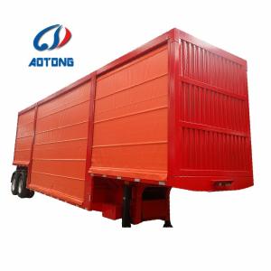 Quality Customised 3 Axles Curtain Side Cargo Trailer for Smooth and Safe Transportation wholesale