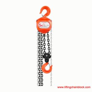 Quality 5 Ton Mining Chain Fall 3M Lifting Chain Block wholesale