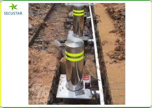 Quality IP 68 Protection Class Automatic Rising Bollards With Hydraulic / Air Pump Drive wholesale