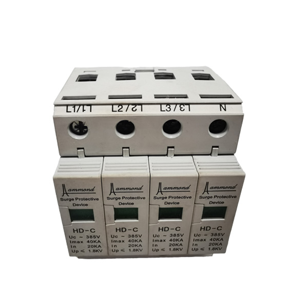 35MM Standard Rail Power Surge Protection Device 385V For Equipment Room