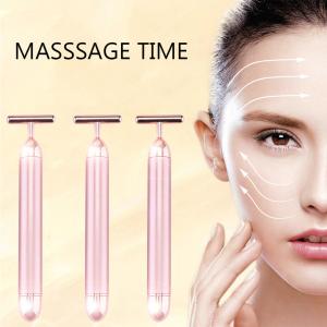 Quality 1.5V Home Use Anti Wrinkle Vibration T Shape 24k Beauty Bar wholesale