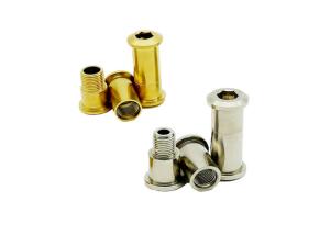 Quality Ti Bike Bolts Titanium Lock Screw For Birdy Nut Hex Pair Male / Female Thread wholesale