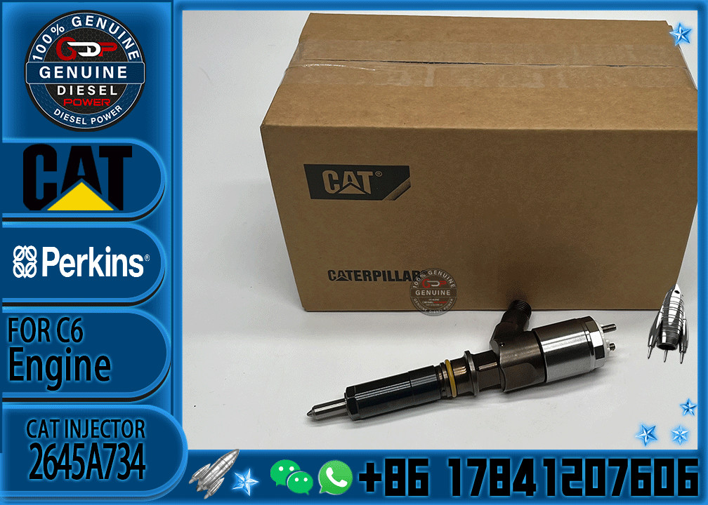 Diesel Engine Fuel Injector Excavator Accessories Diesel Motor Parts 2645A718 for Caterpillar CAT C4.4 320D