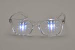 Customized 3D Plastic Fireworks Glasses Disposable Eco Friendly