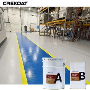 Quality Industrial Epoxy Floor Coating Withstand Forklift Traffic Heavy Equipment wholesale