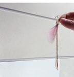 2018 Fashion American style lady party Heart ShapeEarringsSilver Many Colors