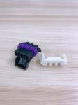 Automotive Female Plastic Waterproof Connector 3 Pins Housing