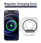 8mm distance 9V1.67A 15W Folding Magnetic Wireless Charger