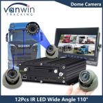 Vehicle Mounted Camera Full HD 1080P Night Vision 2.8mm Lens Wide Angle Dome