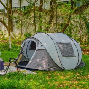 Quality Oxford Cloth Pop Up Camping Tent Lightweight 6 Person For Outdoor wholesale