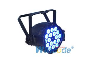 Quality 4 / 7 Channels LED Par 64 For Wedding , Professional Stage Lighting 18 × 10W wholesale