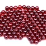 Roundball Garnet Peridot Pink Colors CZ Beads Synthetic Cubic Zirconia Loose