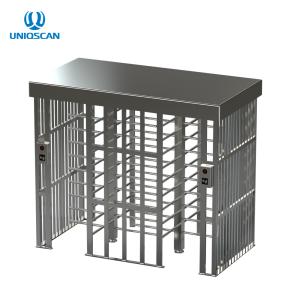 China Full Height Turnstile SS304 Sliding Barrier Gates With IC Card Reader on sale