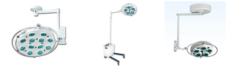 Mobile Color Temperature Adjustable Surgical Lamp Operating Light