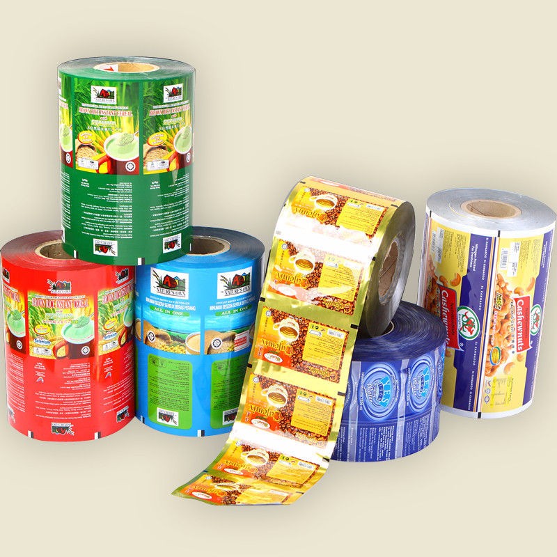 Custom Printed Mylar Stand Up Pouch Bags For Instant Noodles Packaging