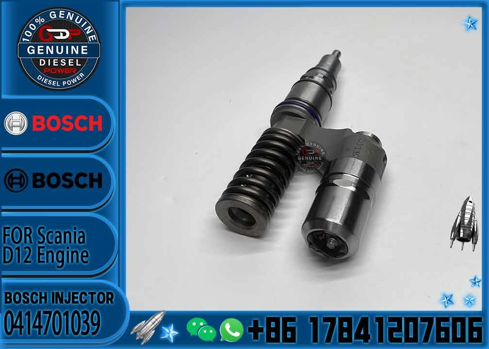 Fuel injector 0414701038 0414701039 0414701063 for SCANIA Injector R500 1548472 1766553 1539350