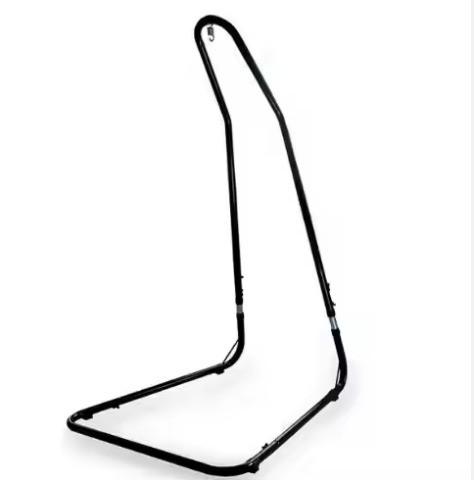 Adjustable Heavy Duty Hammock Chair Steel Stand for Outdoor Furniture in L Shape