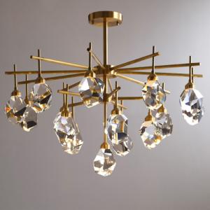 Quality Modern Diamond Crystal Chandelier In Living Room minimalist chandelier(WH-CY-193) wholesale