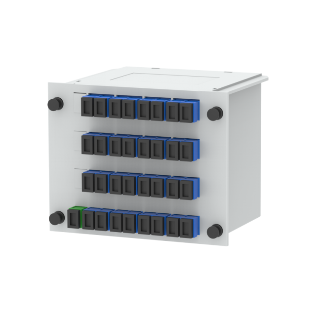 16 Slots Cassette Type Standard Splitter Sub-Rack for Network in FTTH Racks Enclosure